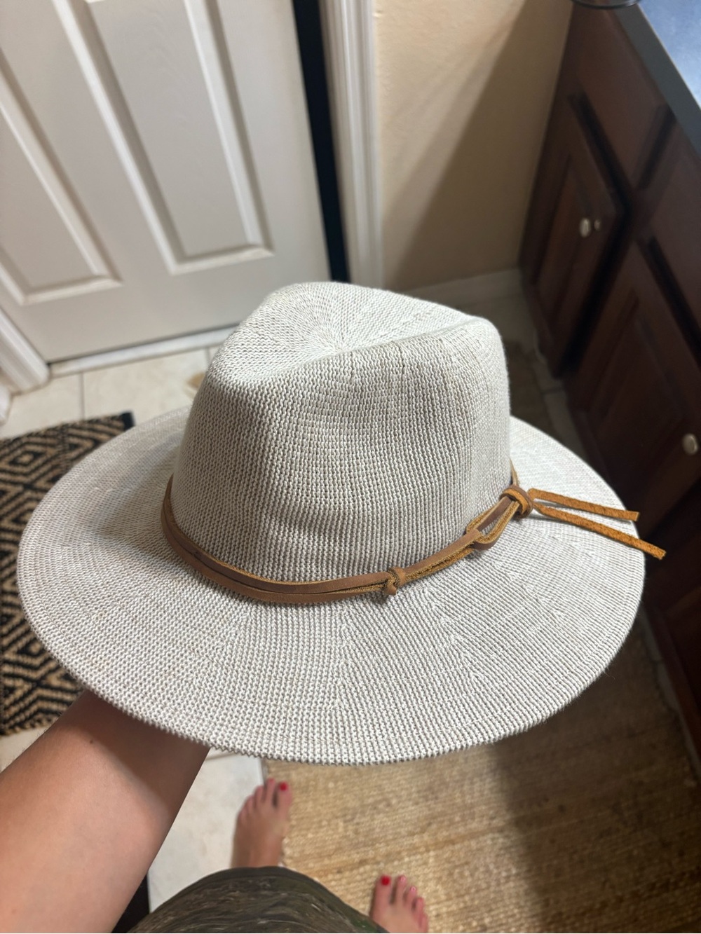 Anthropologie Hat with Wide Brim